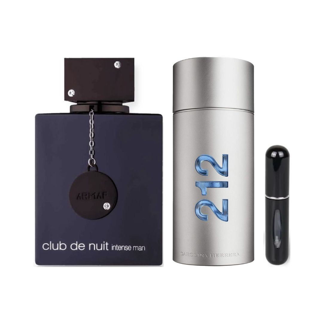 CLUB THE NUIT + 212 MEN + PERFUMERO